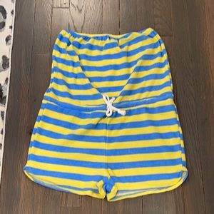 Zara NWT Terrycloth romper SZ:S
